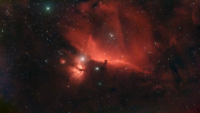 Featured image of post Horsehead and flame nebula